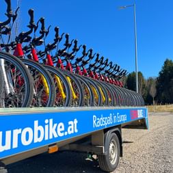 Bike trailer in Obertrum