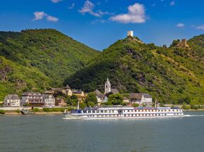MS Olympia view on the Rhine