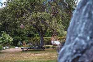 Garden area of the Bergrose Hideaway
