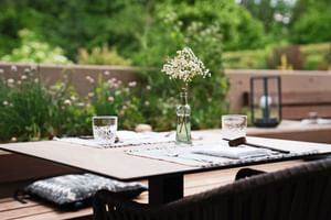Terrace at Bergrose Hideaway