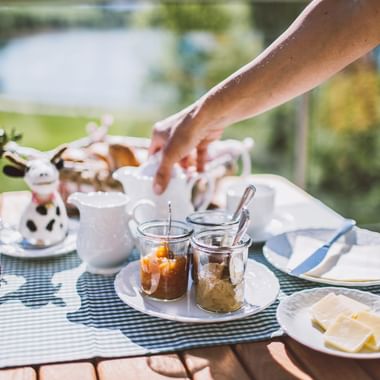 Breakfast on the terrace