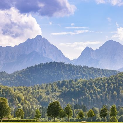 Mountain view in Schwangau